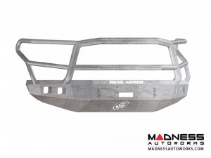 Toyota Tundra Stealth Front Winch Bumper Lonestar Guard - Smittybilt XRC - Raw Steel WARN M12000